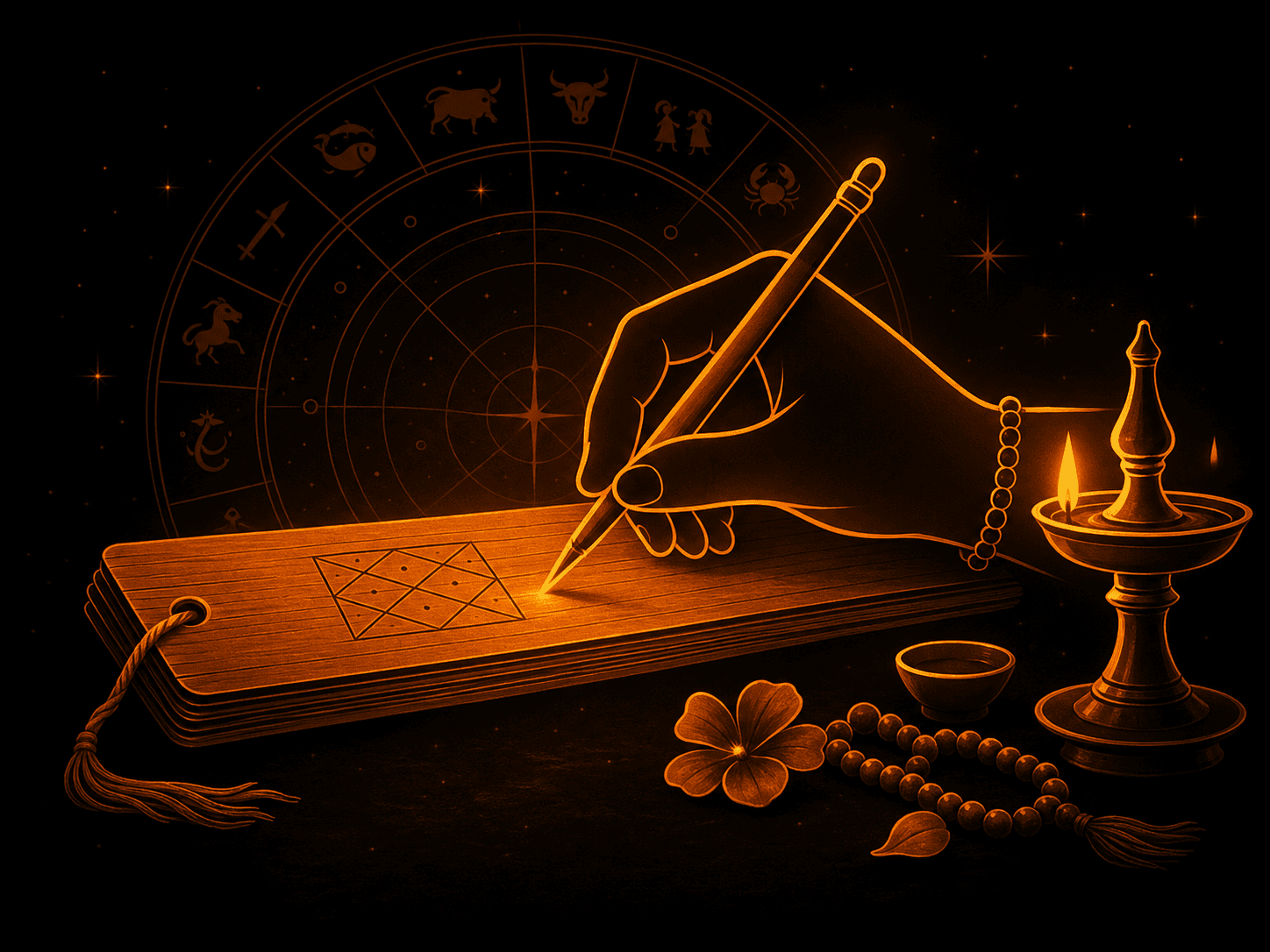 Horoscope Writing Kerala astrology service image